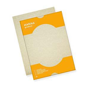 Бумага Marmor Marina Sabbia 90г/50 листов А4 песочного цвета