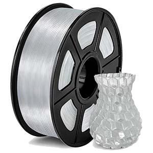 3D printer filament PETG 1.75mm 1kg caurspidigs