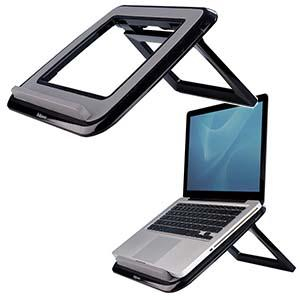 Подставка для ноутбука Quick Lift I-Spire, черная FEL82120