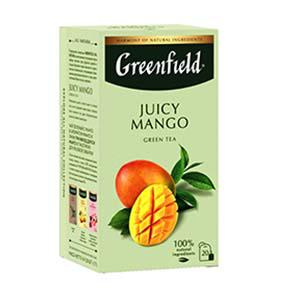 GREENFIELD Juicy Mango зеленый чай 20х1,7г