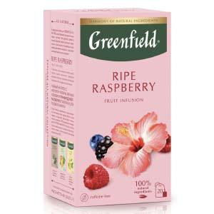 GREENFIELD Ripe Raspbery фруктовый чай 20х2,0г