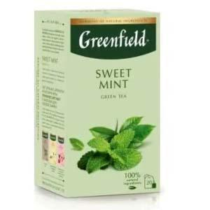 Чай зеленый GREENFIELD Sweet Mint 20х1,7г.