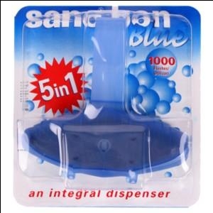 SANO Sanobon Blue 55г чистящий блок для унитаза