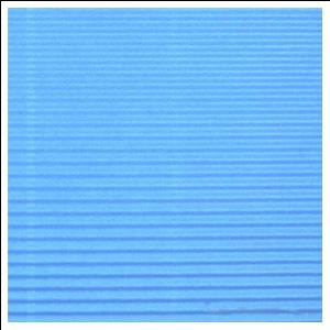 Gofrēts kartons 500x700mm gaiši zils,  1 loksne