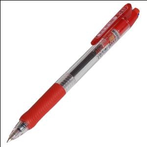 Pildspalva lodīšu HI-LINE 0.7mm sarkana BP-8106