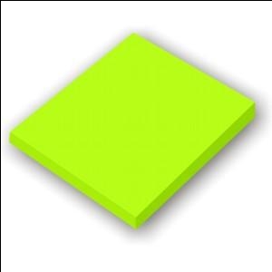 Līmlapiņas 76x76mm neon zaļas