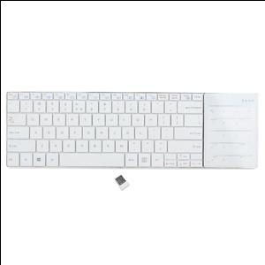 Клавиатура KB-P8-W с тачпадом белая, Gembird