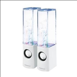 Skaļruņi Dancing Water USB balti OMEGA OG12DSW