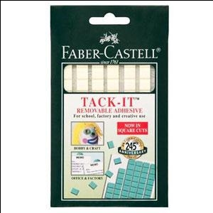 Клейкая масса Faber-Castell 50гр. белая