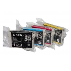 Картридж Epson S22/SX125 (T1281) 7мл. чёрный UPrint (альтернативный)