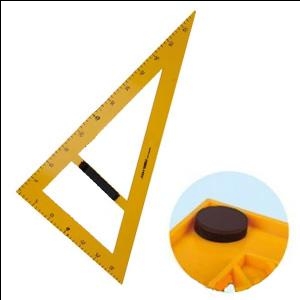 Треугольник для школьных досок, 30*60, с магнитами