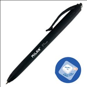 Pildspalva lodīšu P1 touch 1.0mm,  melna,  MILAN