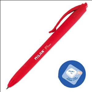 Ручка MILAN P1 Touch 1.0мм красная