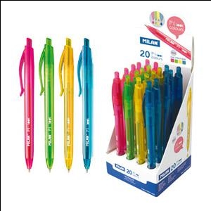 Pildspalva lodīšu P1 look colours 1.0mm,  dažādas krāsas