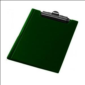 Папка-планшет A5 с верхней крышкой Panta Plast Focus зеленая