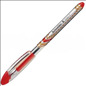 Ручка шариковая SCHNEIDER Slider F (0.7мм) красная
