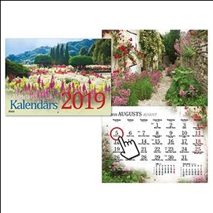 Sienas kalendārs Dārza,  2024g. Timer