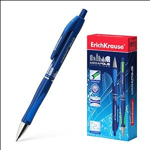 Pildspalva lodīšu MEGAPOLIS,  ErichKrause,  automātiska,  zila