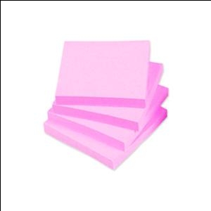 Стикеры 40x50 розовые INFO