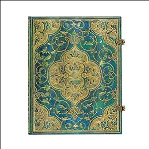 Записная книжка Turquoise Chronicles, в линейку, 18x23cm, 72 листа