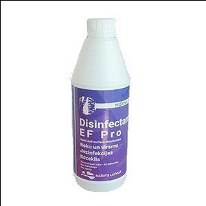 Dezinfekcijas līdz roku un virsmu 500ml Desinfectant EF Pro Dezinfekcijas līdz roku un virsmu 500ml Desinfectant EF Pro