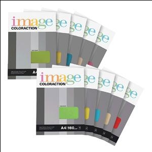 Бумага Image Coloraction A4 160г/м2 50 листов рапсово-жёлтая