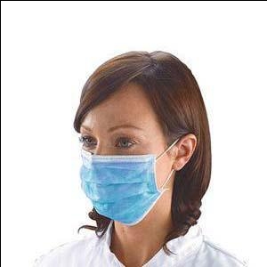 Medicīniskas 3-kārtas sejas aizsargmaskas EN14683 Type-1 50g Medicīniskas 3-kārtas sejas aizsargmaskas EN14683 Type-1 50g