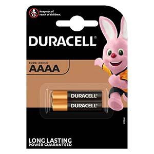 Батарейки AAAA 1.5V MX 2500 Alcaline DURACELL (2 штуки в упаковке)