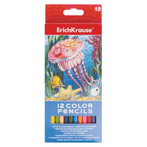 Цветные карандаши Erich Krause 12 цветов