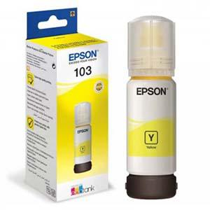 Чернила Epson 103 C13T00S44A 65мл. желтые