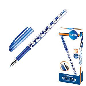 Gēla pildspalva dzēšama zila 0.5mm Centrum