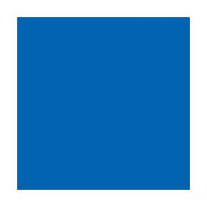 Цветная бумага A3, 160гр. 1 лист, ярко-синий CLAIREFONTAINE