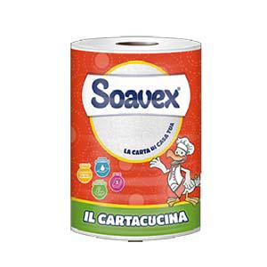 Dvieļi 3-kārtas, 110 loks. 25m Soavex II Cartacucina d-16cm Dvieļi 3-kārtas, 110 loks. 25m Soavex II Cartacucina d-16cm