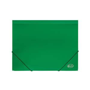 Папка на резинке  A4 зеленая