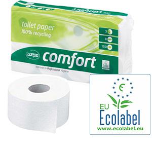 Туалетная бумага WEPA comfort, 2-х слойная, 27.5м