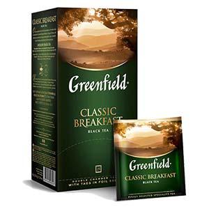 GREENFIELD Classic Breakfast черный чай 25x2гр.