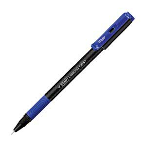 Pildspalva lodīšu CARBONIX GRIP 0.7mm zila Flair