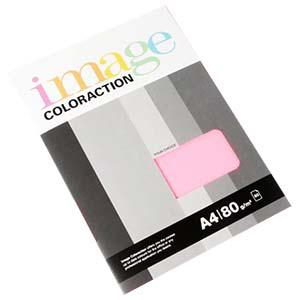 Krāsains papīrs IMAGE C. A4/50lap. 80g/m2 neona rozā krāsa