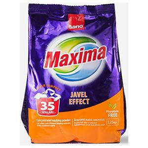 SANO Maxima Javel 1.25кг концентрированный стиральный порошок