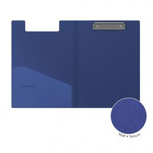 Планшет с обложкой А4 пластиковый темно-синий