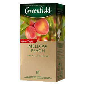 Чай GREENFIELD Mellow Peach зелёный 25x1.8г.