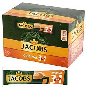 Кофе растворимый JACOBS 3in1 20шт.х15, 2г.