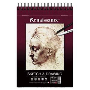 Альбом Sketch&amp;Drawing R702, A5/60 листов, 90г/м2 Renaissance