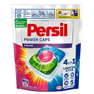 Persil Power Caps Color 4 in 1 veļas mazgājamās kapsulas 52g