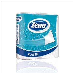Бумажные полотенца ZEWA Klassik 2 рулона/2-х слойные