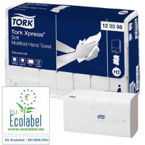 Полотенца-салфетки TORK Advanced H2 Soft