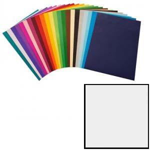 Цветной картон 70x50cм, двухсторонний 230г. 1 лист, светло-серый