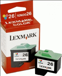 Картридж Lexmark No.26 10N0026 цветной (оригинальный)