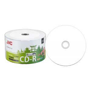 CD-R 80min/700Mb 52x (wrap) 50 printable JVC TW