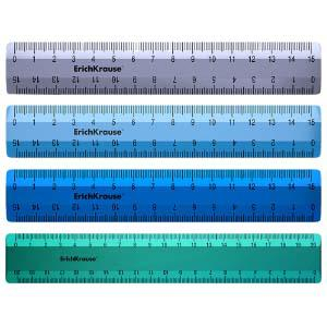 Lineāls 15cm Ice Metallic asorti ErichKrause